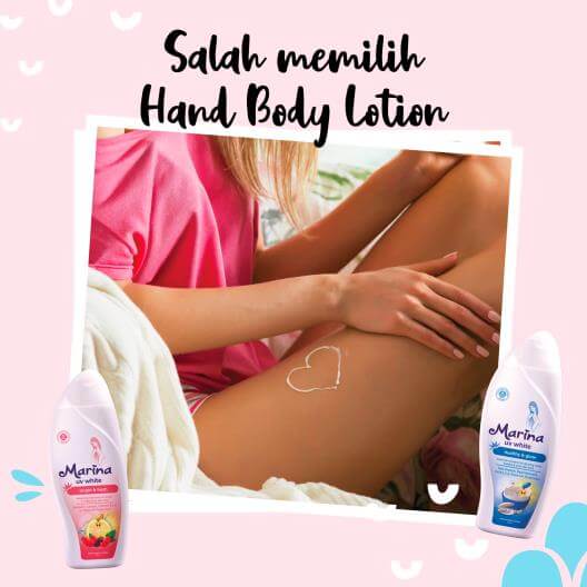 MARINA - 5 Kesalahan Memakai Hand Body Lotion yang Harus Kita Hindari