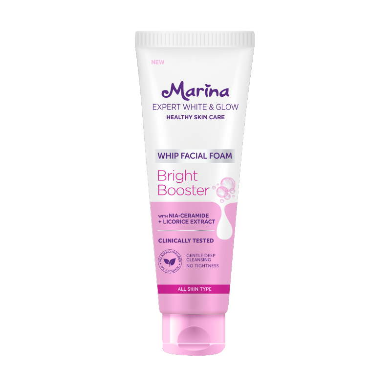 Marina Expert White & Glow Whip Facial Foam – Bright Booster