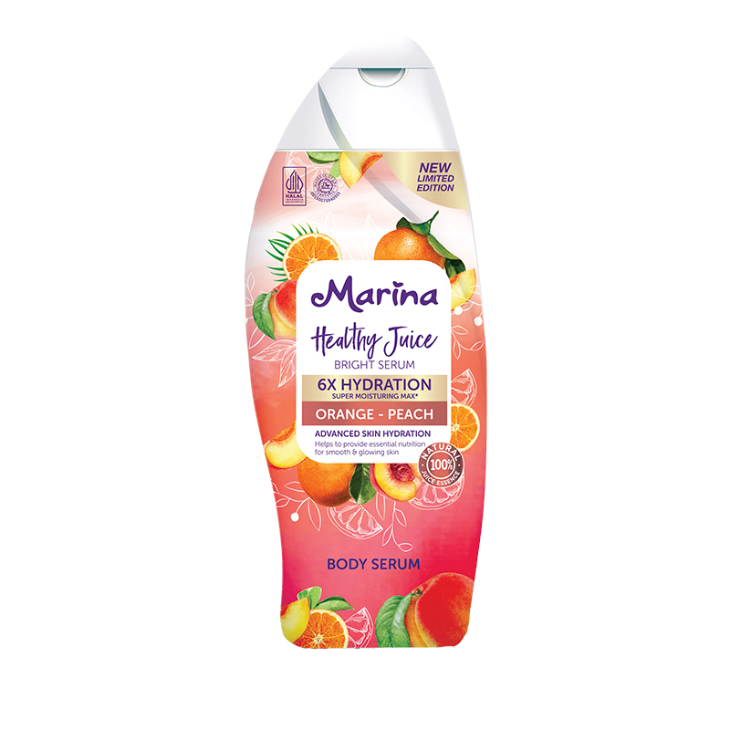Marina Healthy Juice Body Serum Orange-Peach