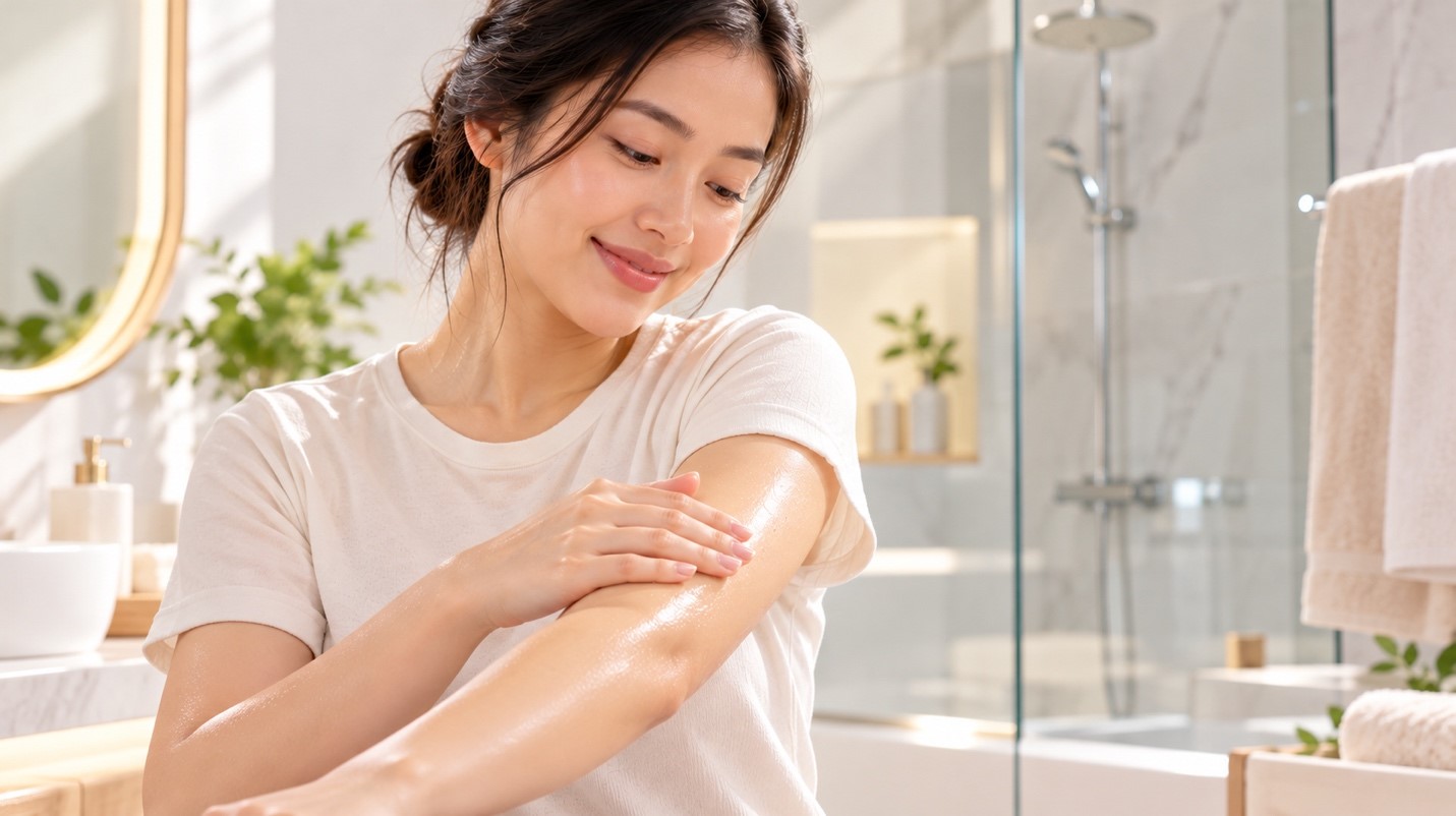 Bikin Kulit Halus Seketika,Tips Memilih Body Oil dan Keunggulan Marina Olive Oil
