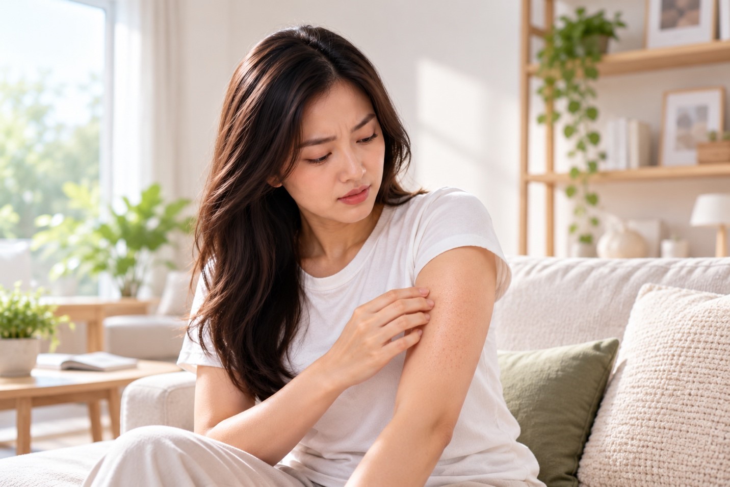 Bye-Bye Kulit Kasar! Cara Mengatasi Chicken Skin di Lengan dan Rekomendasi Body Scrub Terbaik