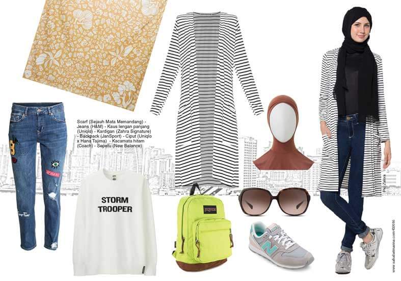 Hijab Traveler Outfit