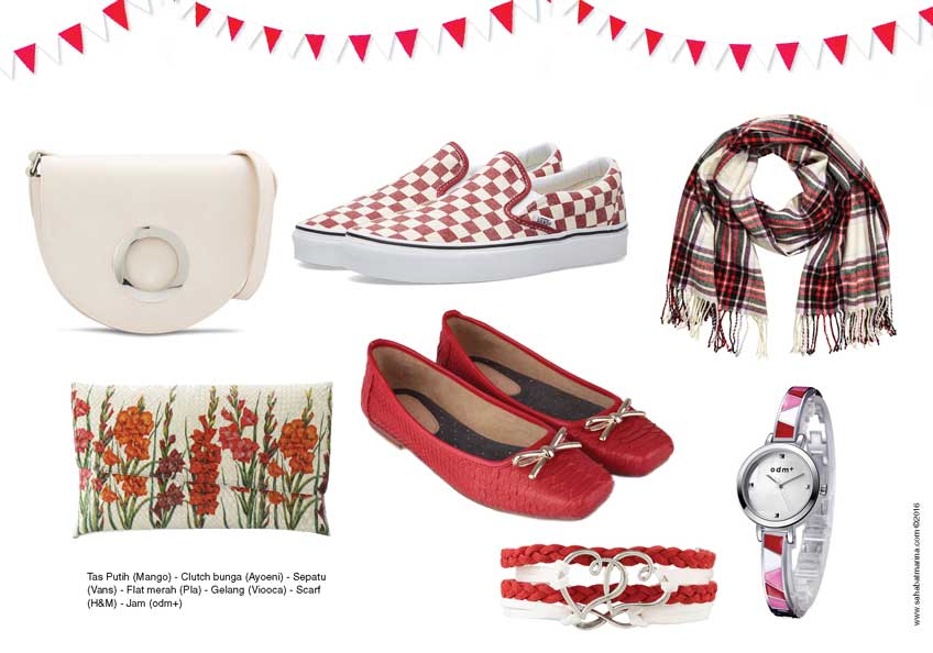 Touch of Red & White Touch of Red & White