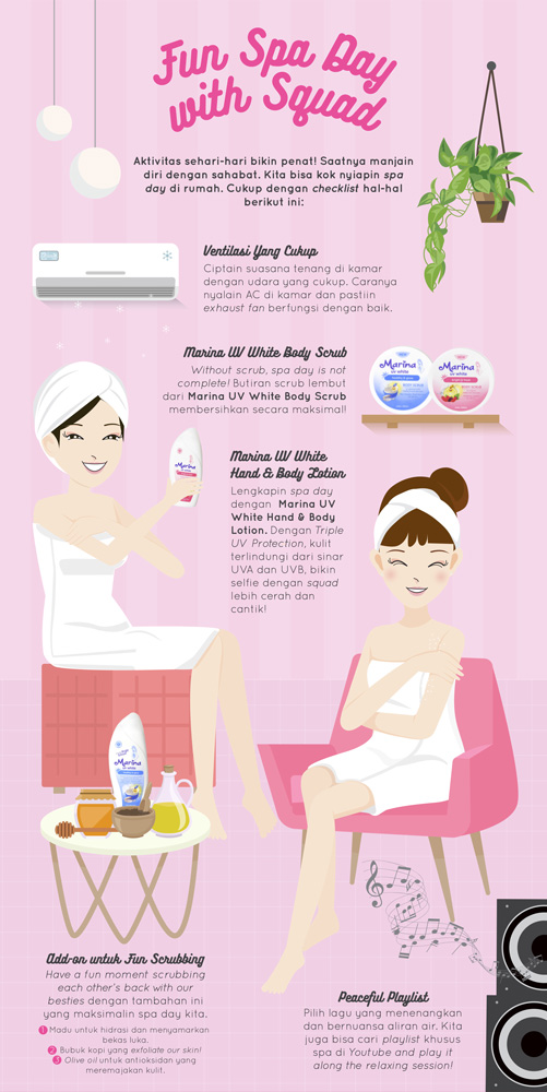 Fun Spa Day With Squad