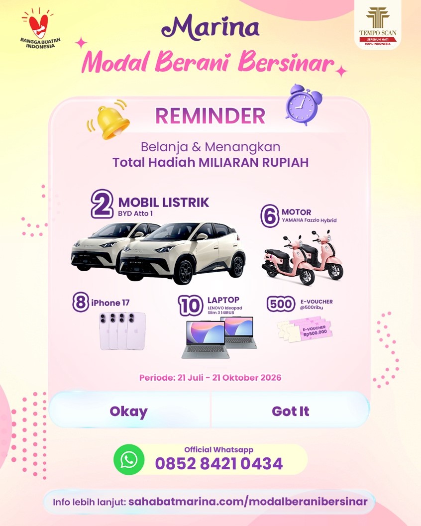 Marina Modal Berani Bersinar Ada Total Hadiah Miliaran yang Menanti.jpg Marina Modal Berani Bersinar Ada Total Hadiah Miliaran yang Menanti.jpg