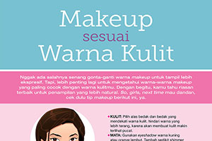 Makeup Sesuai Warna Kulit