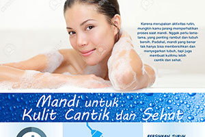Mandi Untuk Kulit Cantik dan Sehat