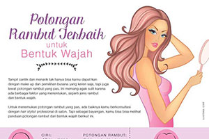 Potongan Rambut Terbaik untuk Bentuk Wajah