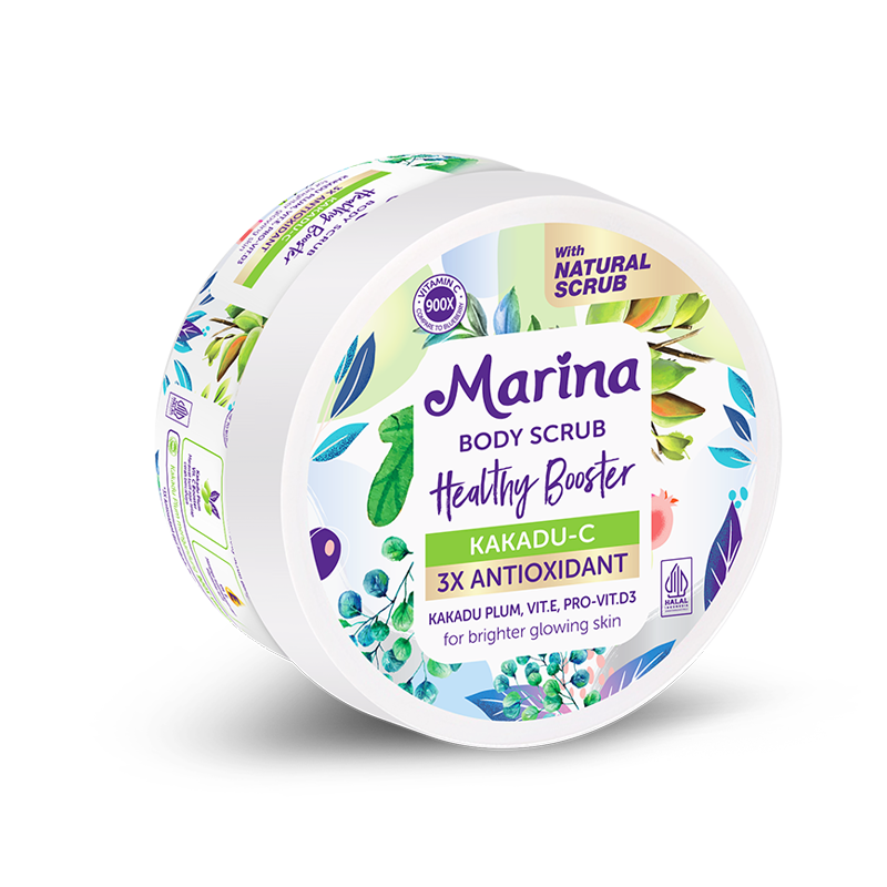 Marina Body Scrub Healthy Booster Kakadu-C 