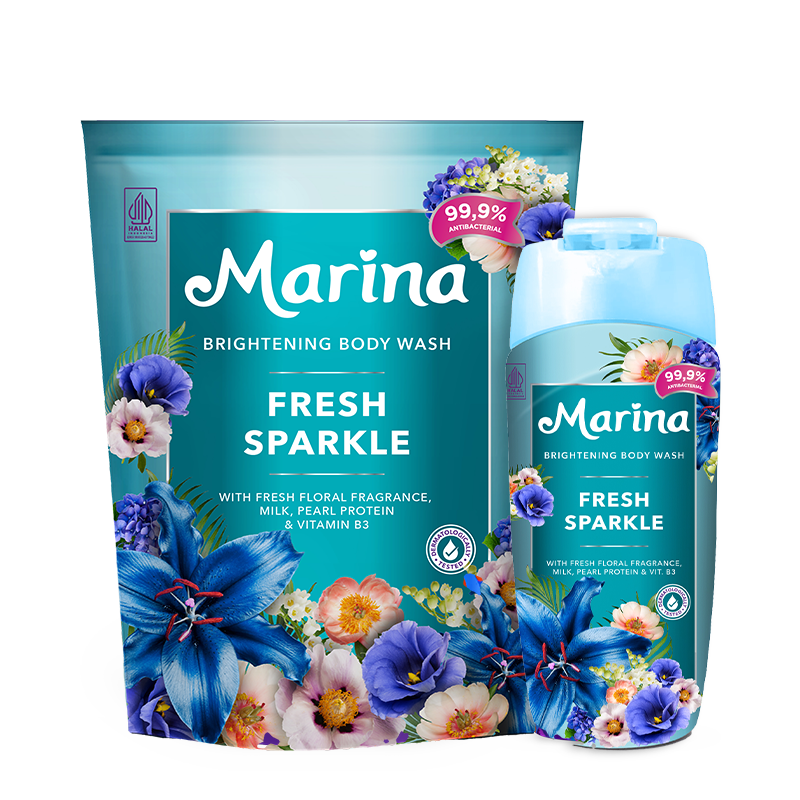 Marina Brightening Body Wash Fresh Sparkle