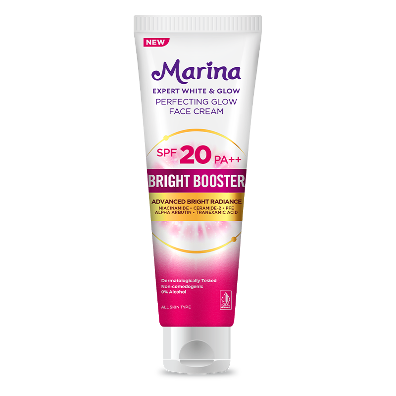 Marina Expert White & Glow<br>Perfecting Glow Face Cream – Bright Booster