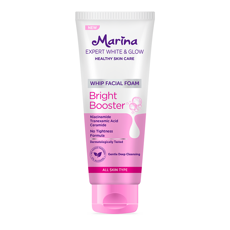 Marina Expert White & Glow Whip Facial Foam – Bright Booster