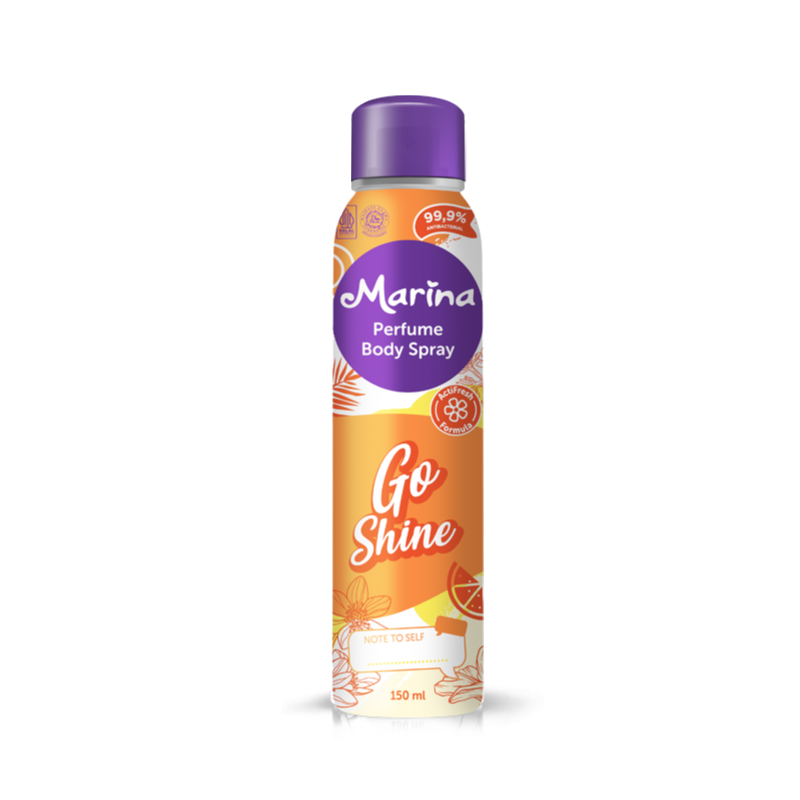 Marina Perfume Body Spray Go Shine