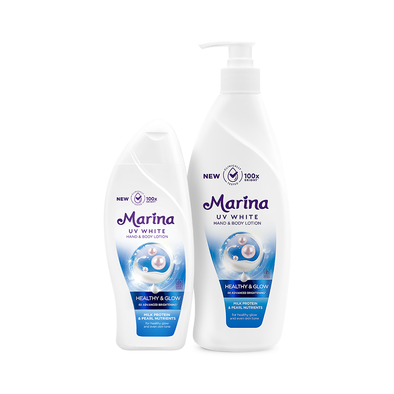 Marina UV White Healthy & Glow Body Lotion