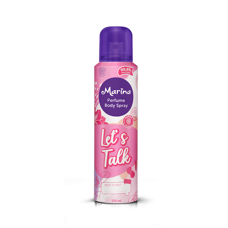 Marina Perfume Body Spray Let's Talk