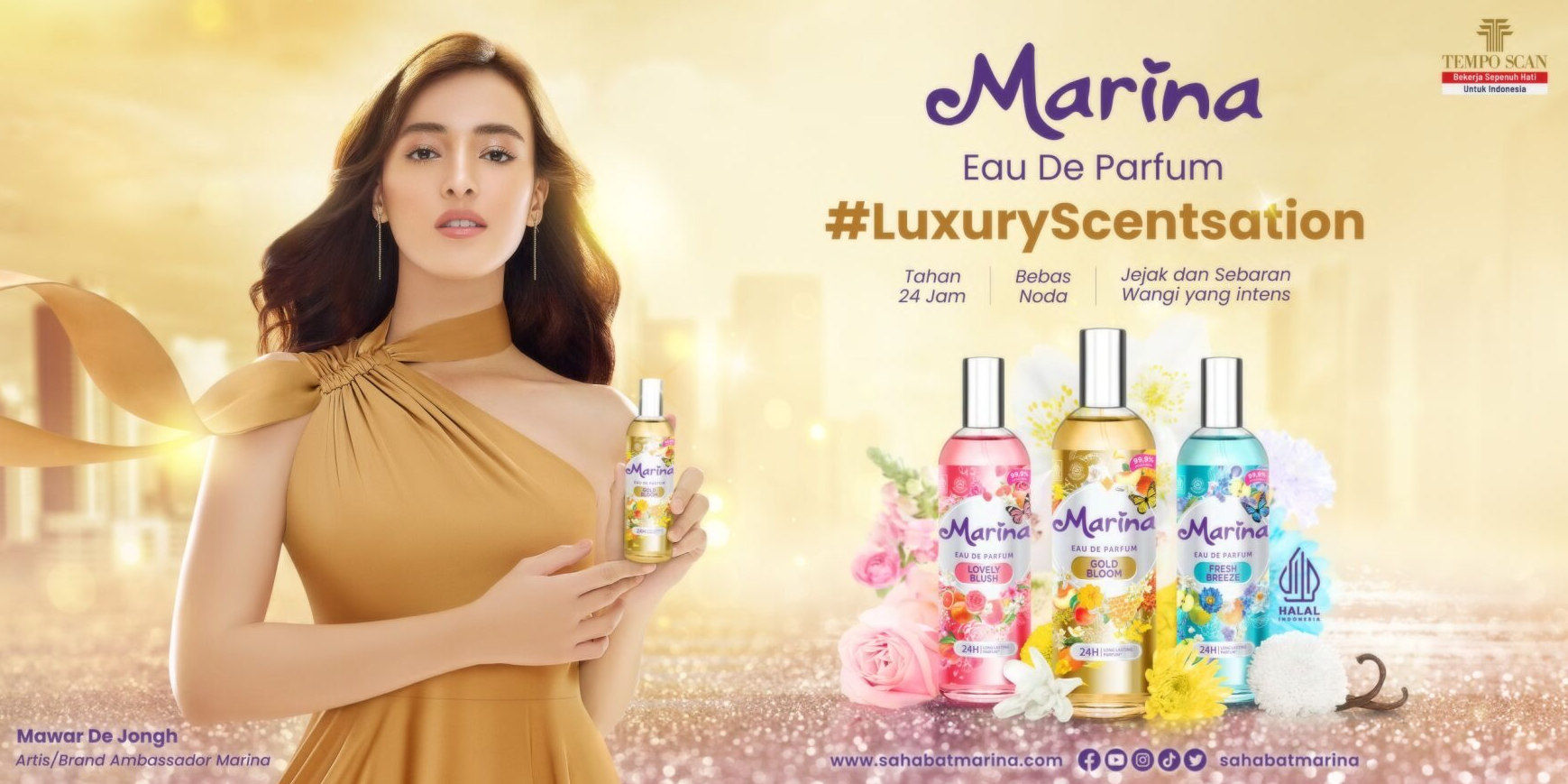 Marina Eau De Parfum, Rahasia Wangi Lebih Tahan Lama Marina Eau De Parfum, Rahasia Wangi Lebih Tahan Lama