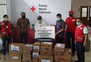 Realisasi Bantuan Donasi CSR COVID-19 Tempo Scan Group Kepada Palang Merah Indonesia