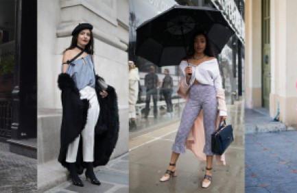 How to Wear The Off-Shoulder Trend di Tahun 2018