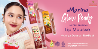New Trend Alert! Marina Glow Ready Lip Mousse dengan Varian Es Khas Nusantara